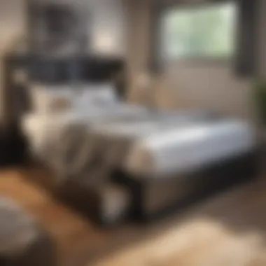 Tips for Maximizing Under-Bed Storage Insightful tips presented visually for maximizing under-bed storage in compact living spaces.